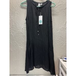 NWT Koy Resort Miami Handkerchief Dress‎ Adjustable Neckline Womens Size Medium